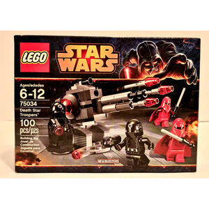 DEATH STAR TROOPERS Star Wars LEGO 75034 NEW Sealed RETIRED